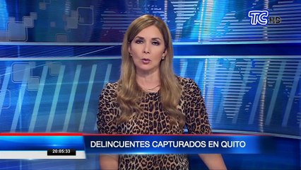 Detienen a cuatro personas robando en el norte de Quito