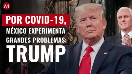 Trump confirma la construcción del muro por "problemas por covid-19 en México"