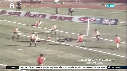 [HD] 04.03.1990 - 1989-1990 Turkish 1st League Matchday 23 Galatasaray 5-0 Adanaspor + Post-Match Comments