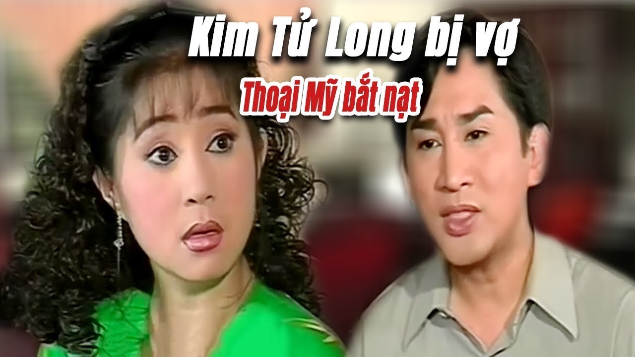 Kim Tử Long bị vợ Thoại Mỹ bắt nạt xin tiền đi đánh bài
