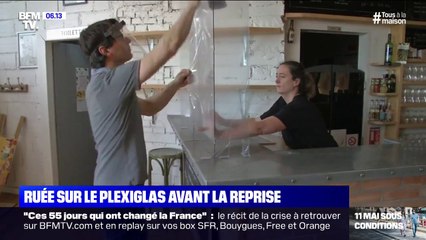 Les protections en plexiglass sont très demandés avant le déconfinement