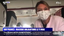 Coronavirus: à bord d'un Paris-Nice d'Air France en plein confinement