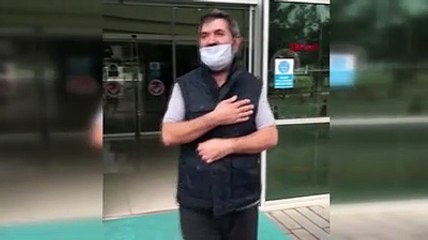 17 gün refakat ettiği babası koronavirüsü yendi