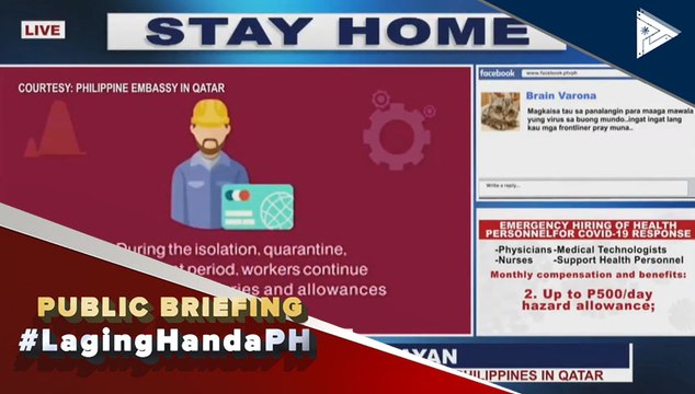 Renewal of residency at work permits ng mga Pilipino sa Qatar, apektado dahil sa job displacement dulot ng CoVID-19