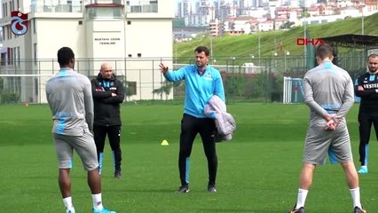 SPOR Trabzonspor 45 gün aradan sonra ilk antrenmanına çıktı
