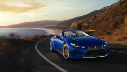 The new Lexus LC 500 Convertible Design