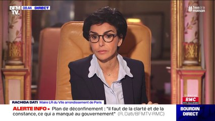 Rachida Dati: "Là où il y a des densités, le masque doit être obligatoire"