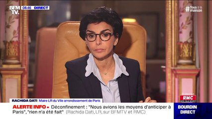 Déconfinement: Rachida Dati favorable à une réouverture des restaurants "dans une nouvelle organisation"