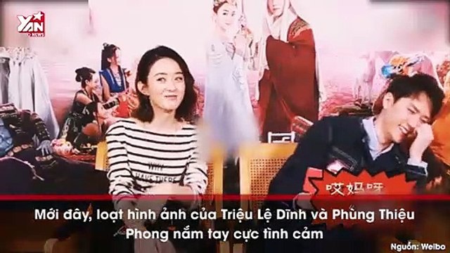 Triệu Lệ Dĩnh và Phùng Thiệu Phong cùng dạo phố cực tình cảm, lộ bụng bầu rõ rệt