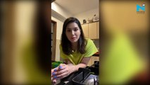 Sunny Leone pranks husband by pretending to chop off her finger, see his reaction