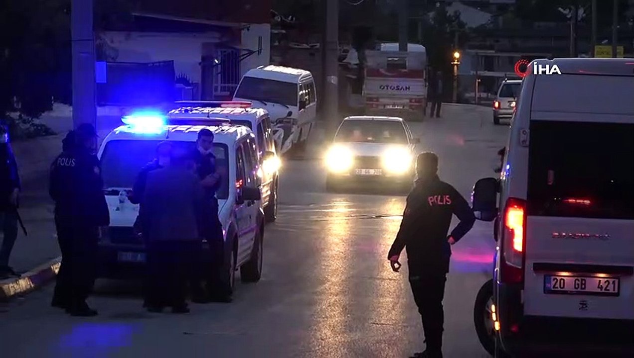 Denizli'de bir gün arayla 2 kuzeni bıçakladı, olaya çok sayıda polis müdahale etti