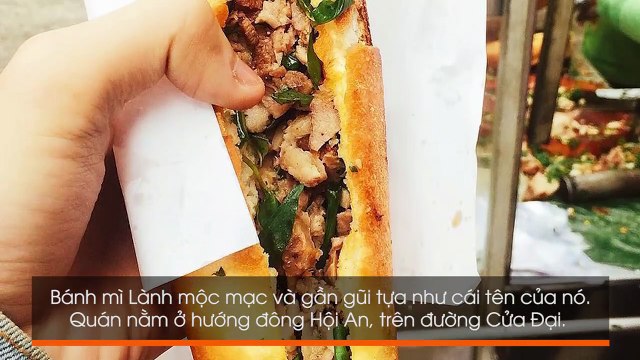 Say lòng trước loạt bánh mì ngon nức tiếng thế giới của phố cổ Hội An