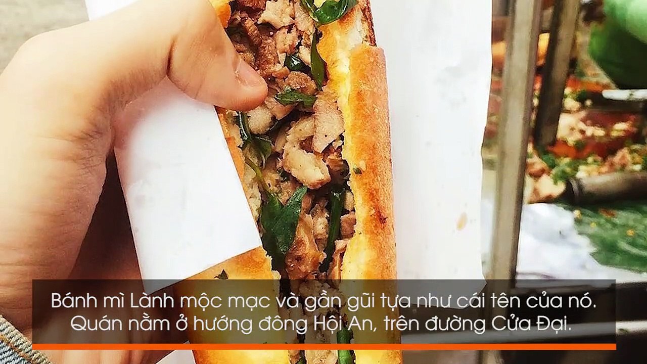Say lòng trước loạt bánh mì ngon nức tiếng thế giới của phố cổ Hội An