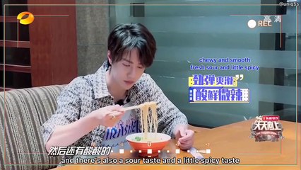 [ENG] 200503 Wang Yibo (王一博) — fulfilling a promise made with a fan on 天天向上 (Day Day Up)