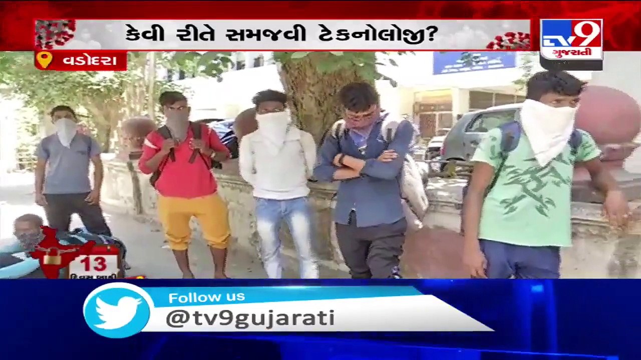 Vadodara_ No help in sight, migrants walk to MP, Congress comes forward to help