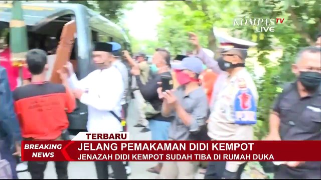Jenazah Didi Kempot Tiba di Rumah Duka