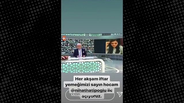 Ebru Polat, Nihat Hatipoğlu'na soru sordu
