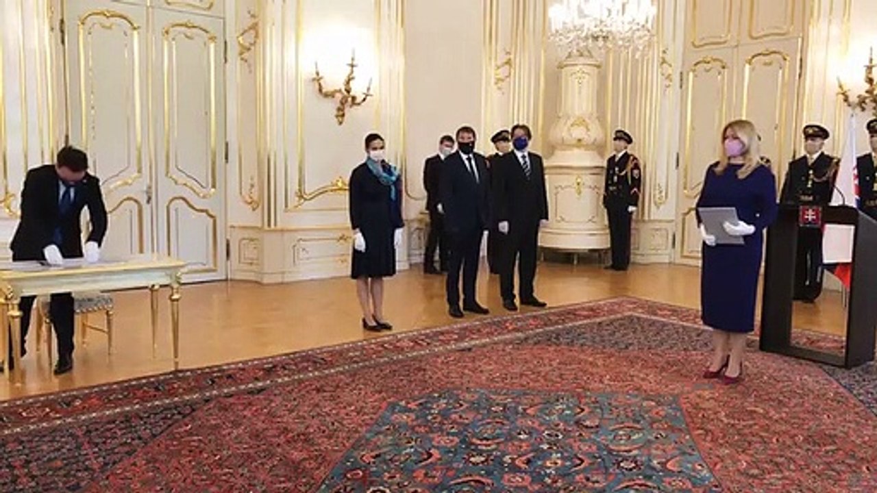 ZÁZNAM: Prezidentka vymenovala nových sudcov