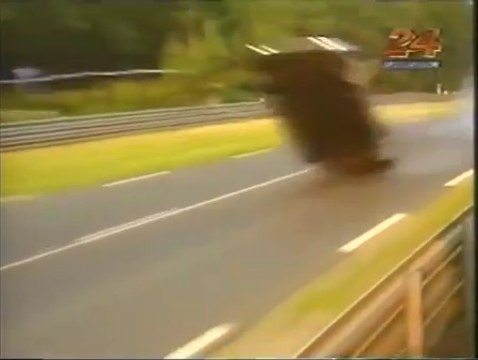 24h Of Le Mans 1999 Dumbreck Huge Crash Flip Extended