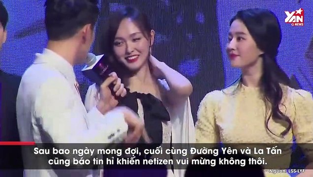 Thân thiết là thế, Lưu Diệc Phi vẫn không nhận lời làm phù dâu cho Đường Yên vì lý do này¨