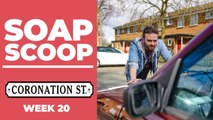 Coronation Street Soap Scoop! David puts himself in danger