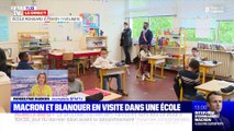 Macron en visite dans une école (4) - 05/05
