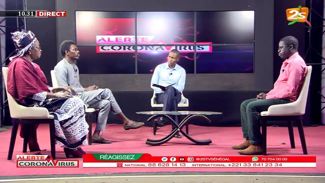 ALERTE CORONAVIRUS DU MARDI 5 MAI AVEC CHEIKH DIABY ET MOUSSA SENE