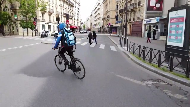 Caméra embarquée dans Paris confiné: balade dans le 15ème arrondissement