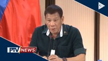 Pangulong #Duterte, nagpasalamat at humingi ng paumanhin sa water concessionaires