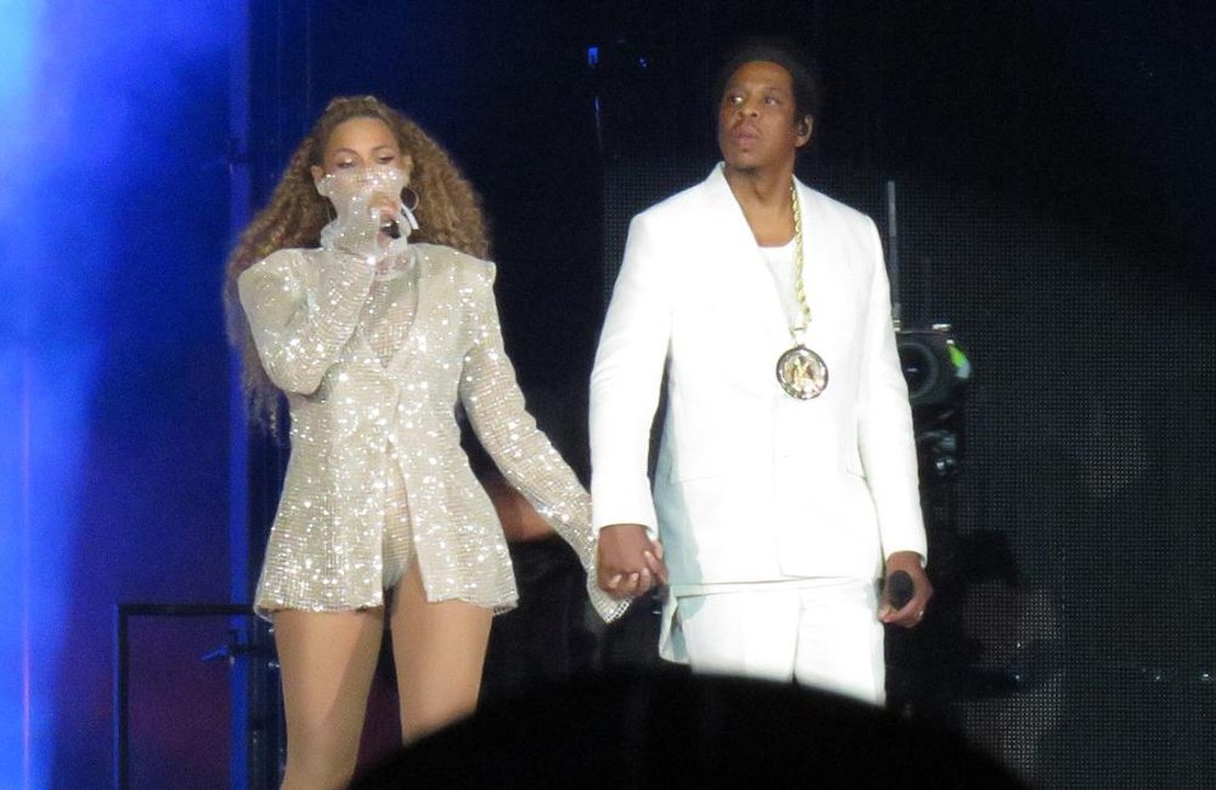 Beyonce and Jay-Z's socially distanced family gathering