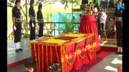 Wreath laying ceremony of Col Ashutosh Sharma held in Jaipur