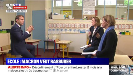 Emmanuel Macron: "Le 11 mai sera une journée de prérentrée, pour s'organiser"