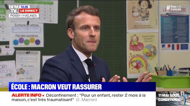 Emmanuel Macron: on va demander aux acteurs sportifs et culturels de s'engager à l'école