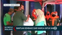 Keren!! Di Malang Ada Bantuan Sembako Dari Warga Untuk Warga