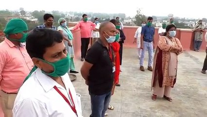 जिला अस्पताल में महिला विंग को कोविड वार्ड बनाने का हुआ विरोध