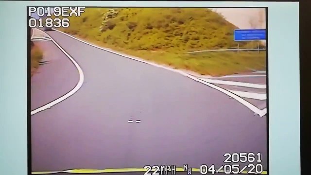 Police car hit by BMW on M6 in Cheshire