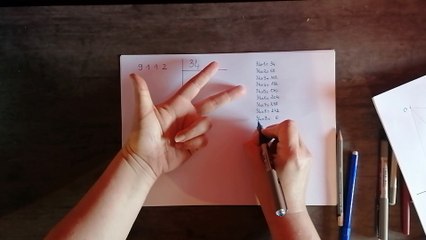 Leçon division à deux chiffres