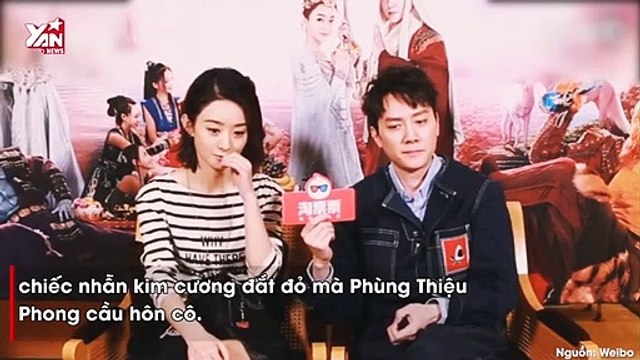 Cận cảnh chiếc nhẫn kim cương đắt đỏ của Triệu Lệ Dĩnh khiến fan đứng ngồi không yên