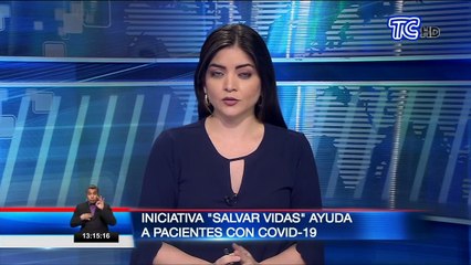 Iniciativa "Salvar vidas" ayuda a pacientes con covid-19