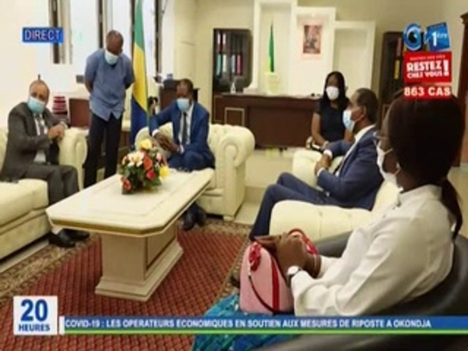 RTG / Covid 19 - Les opérateurs économiques en soutien aux mesures de riposte à Okondja