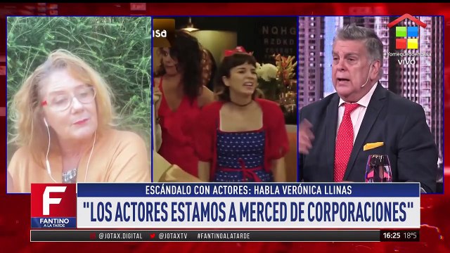 Escándalo con actores: habla Verónica Llinas