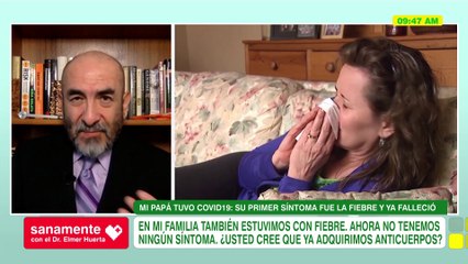 #SanamenteConElDrHuerta - ¿Adquirimos anticuerpos luego de contagiarnos de COVID-19?