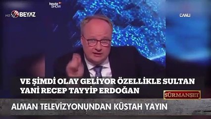 Alman televizyonunda küstah yayın!