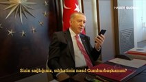 Cumhurbaşkanı Erdoğan'dan Milli Dayanışma Kampanyası'na yüzüğünü gönderen Mukadder Öksüz'e teşekkür telefonu