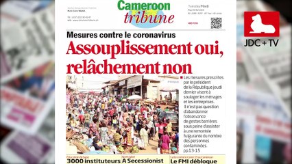REVUE DE PRESSE CAMEROUNAISE DU 05 MAI 2020