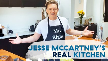 Jesse McCartney Shows Us What His Home Kitchen Looks Like