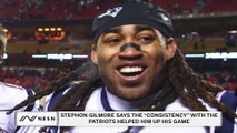 Stephon Gilmore Says Patriots Consistency Helped Him