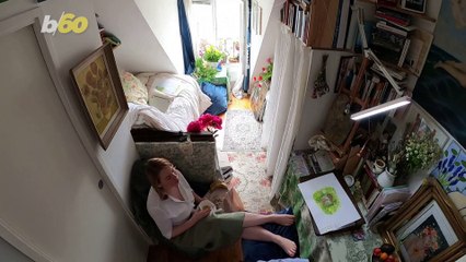 Compartment Apartment! Parisian Illustrator Deals With COVID-19 Lockdown in Tiny Apartment!