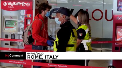 Ιταλία - Covid-19: Έλεγχοι των επιβατών πριν ταξιδέψουν με τρένο