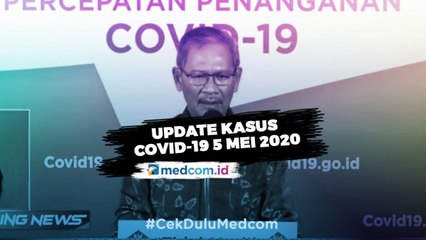 Update Kasus COVID-19: 12.071 Positif, 2.197 Sembuh , 872 Meninggal